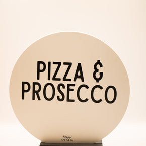 pizza e prosecco