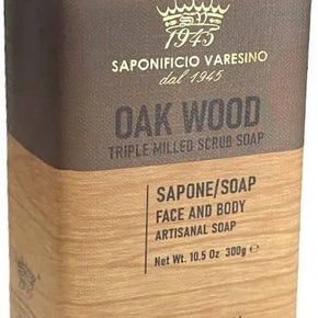 Saponificio Varesino oak wood Scrub Soap 300g