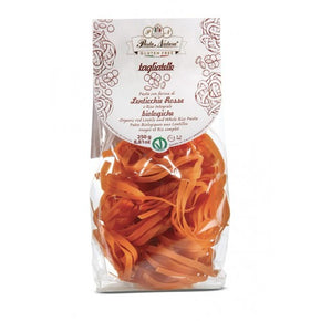 pasta natura gluten free tagliatelle lenticchie rosse 250g